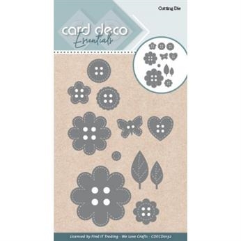 Card Deco die Buttons